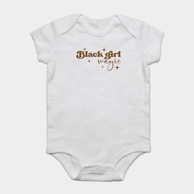 Black Girl Magic, Black Women, Black Mom, Black History Baby Bodysuit by UrbanLifeApparel